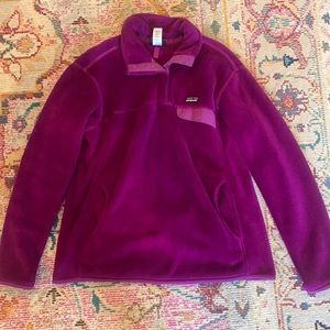 Patagonia Purple Pullover Jacket